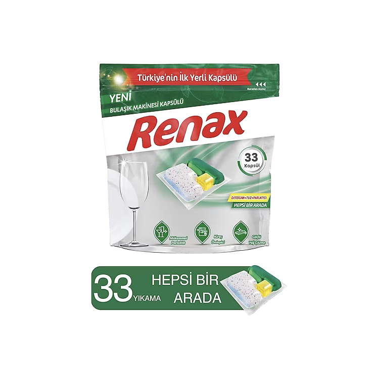 Renax Bulaşık Makinesi Tableti : Alternatif Ürün